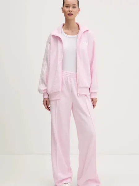 Спортивні штани adidas Originals з аплікацією рожевий