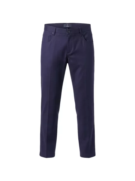 Pantaloni Tombolini cu 5 buzunare albastru