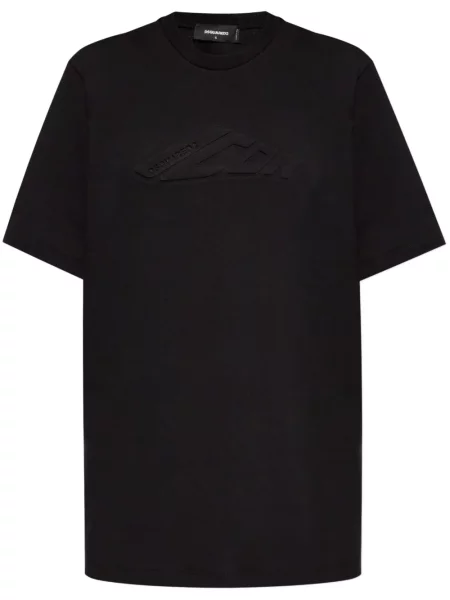 Rochie tip cămașă Dsquared2 de costum negru