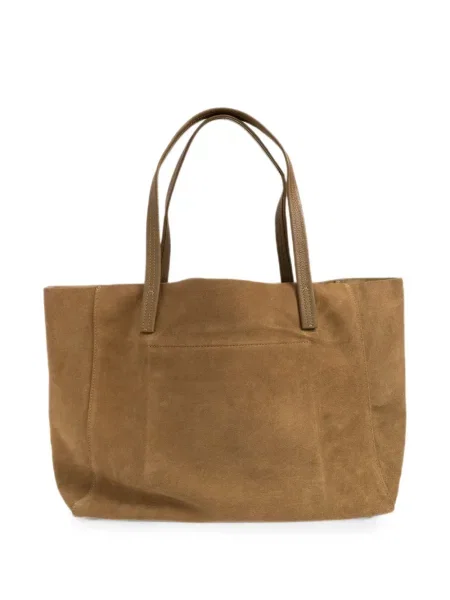 Τσάντα shopper Kurt Geiger London σουέτ καφέ