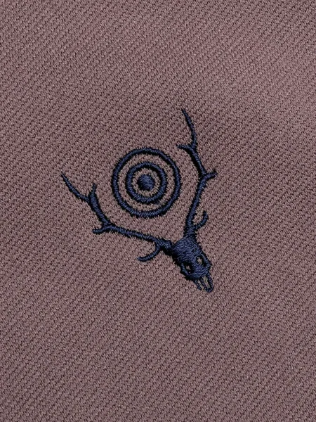 Geacă South2 West8 cu broderie maro