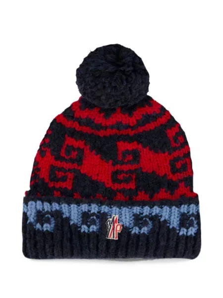 Kepurė Moncler Grenoble juoda