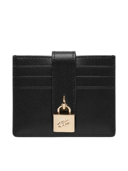 Pénztárca Karl Lagerfeld autogrammal fekete