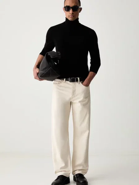 Pulover Armani Exchange de lână negru