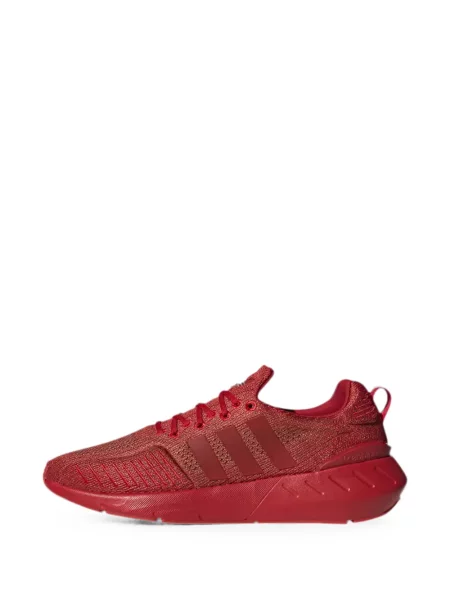 Sneakerși Adidas Adizero din piele alergare cu broderie alb