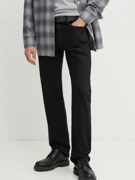 Дънки Calvin Klein Jeans черно