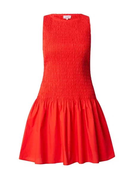 & Other Stories Rochie orange roșu