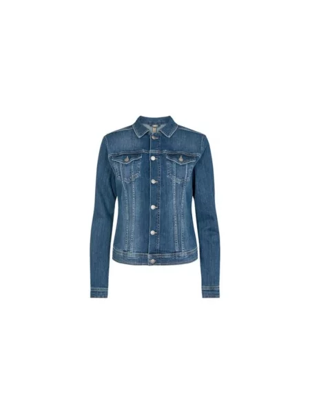 Soyaconcept® kurtka jeansowa Kobiety Jeansy jednolity S niebieski