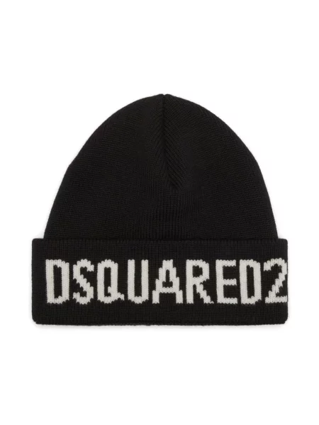 Czapka Dsquared2 czarna