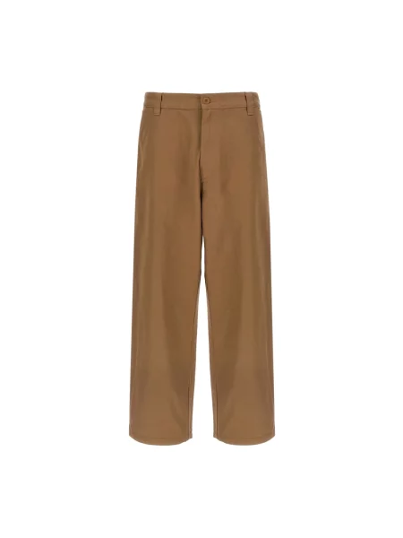 Spodnie Carhartt Wip brązowe