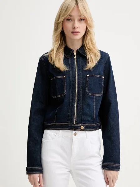 Jeans jakna Guess AMELIE modra