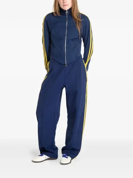 Бягане шорти Adidas на цветя корсет черно