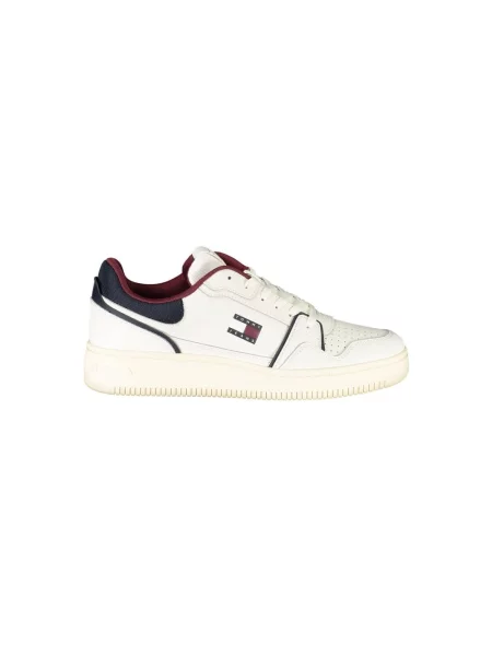 Sneakersy Tommy Hilfiger skórzane białe