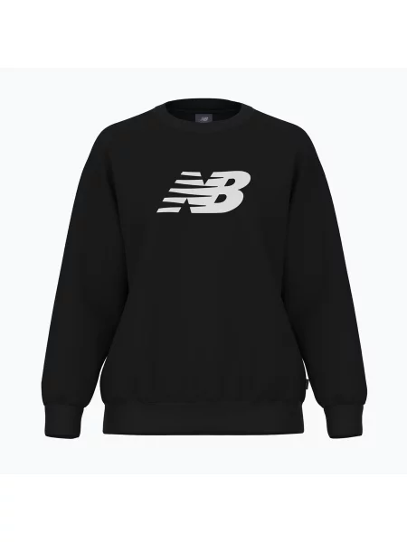 Bluza New Balance Sport Fleece Logo Crew black czarny