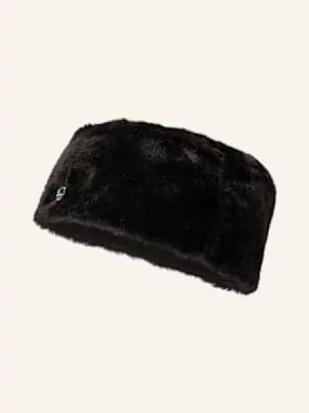 Kangol Czapka Ze Sztucznego Futra Faux Fur Topper schwarz czarne