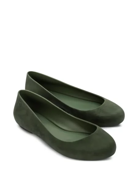 Balerini Melissa de catifea verde
