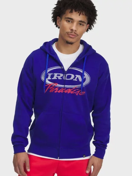 Флісова спортивна кофта Under Armour синя