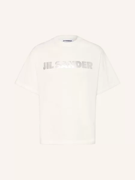 Jil Sander Koszulka weiss biała