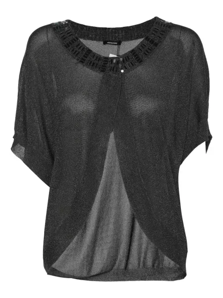 Pletený top Elena Miro šedý