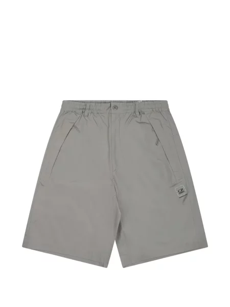 Pantaloni scurți C.p. Company cu autograf gri