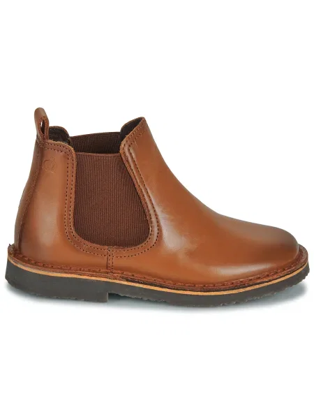 Pantofi copii Citrouille Et Compagnie maro
