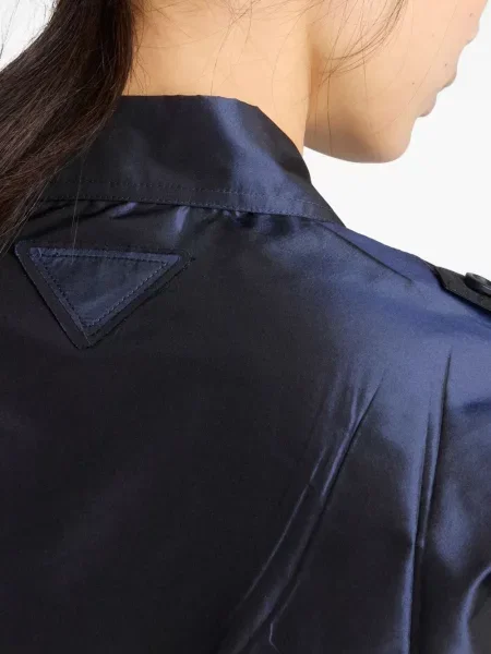 Риза Prada изрязани синьо