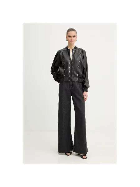 Kurtka bomber Karl Lagerfeld czarny