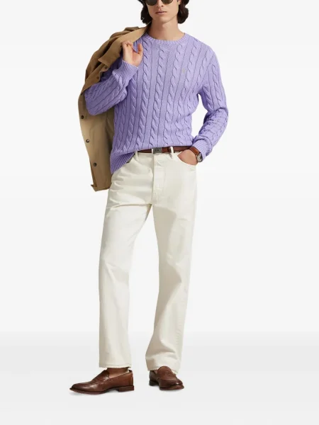 Șapcă Polo Ralph Lauren cu broderie din țesătură twill în carouri albastru