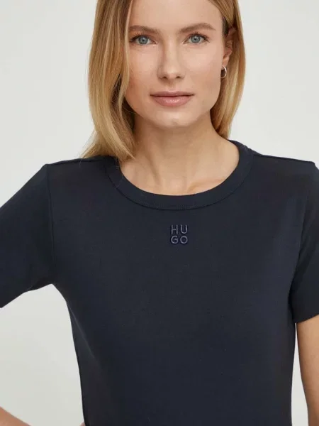 HUGO tricou femei marin albastru