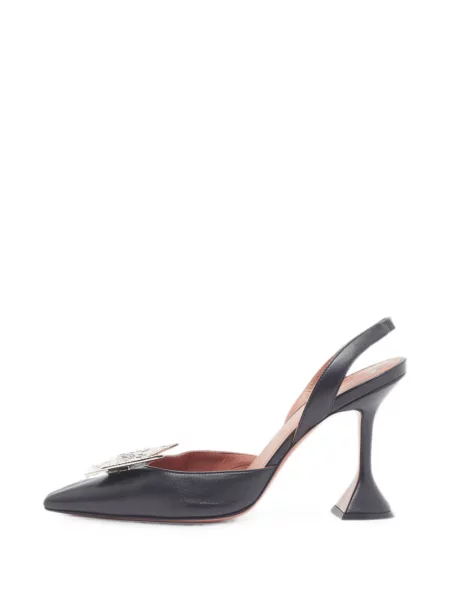 Pantofi cu toc Amina Muaddi negru