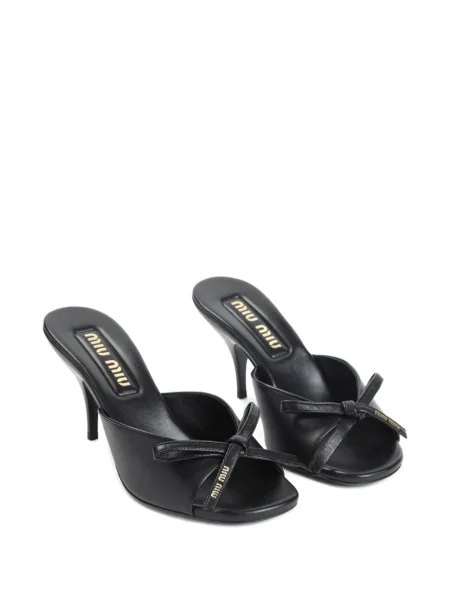 Sandale Miu Miu din piele negru