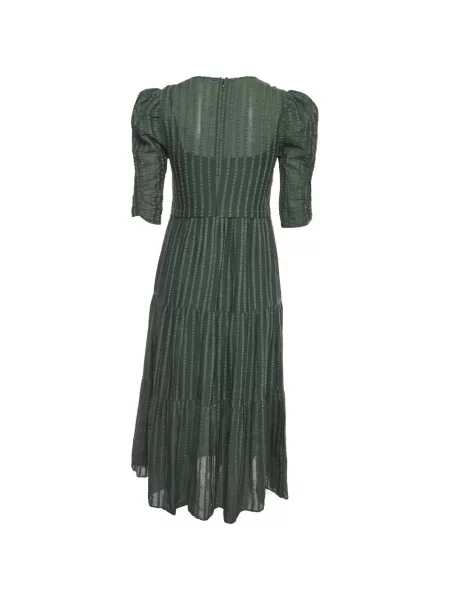 Rochie midi See By Chloe cu dungi verde