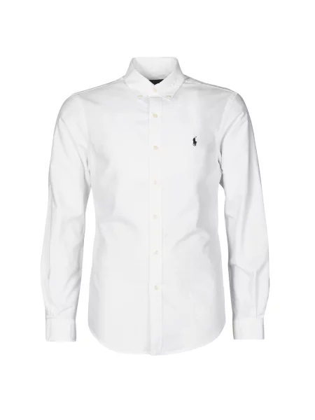 Keprové chinos Polo Ralph Lauren bílé
