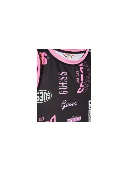 Guess Top Slim Fit crna