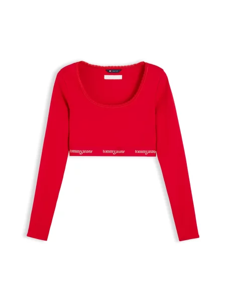 Tommy Jeans Tricou roșu