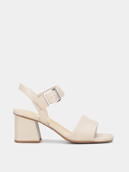 Clarks Buckle Босоніжки Шкіра білий