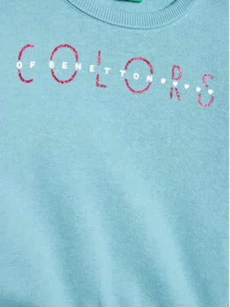 Mikina United Colors Of Benetton modrá