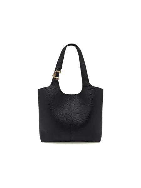 Shopperka Coccinelle retro czarna