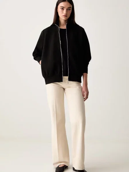 A.P.C. blugi straight pentru femei bej