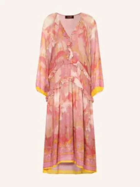 Miss Goodlife Sukienka Z Falbanami beige beżowa