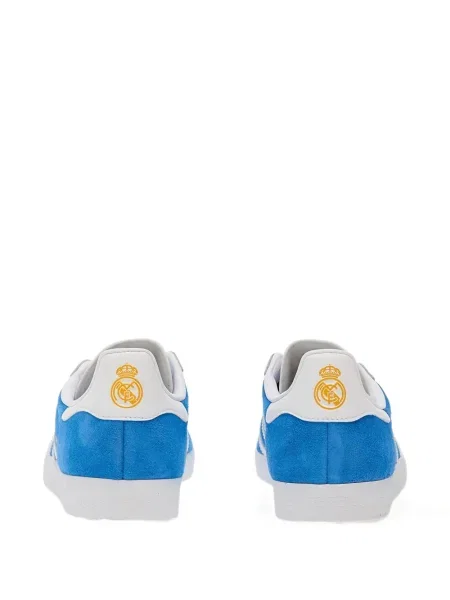 Sneakerși Adidas Gazelle din piele de căprioară cu dungi cu imagine albastru