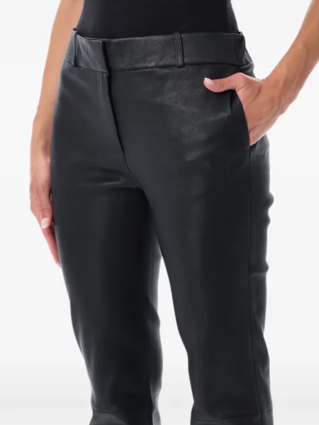 Pantaloni Arma din piele negru