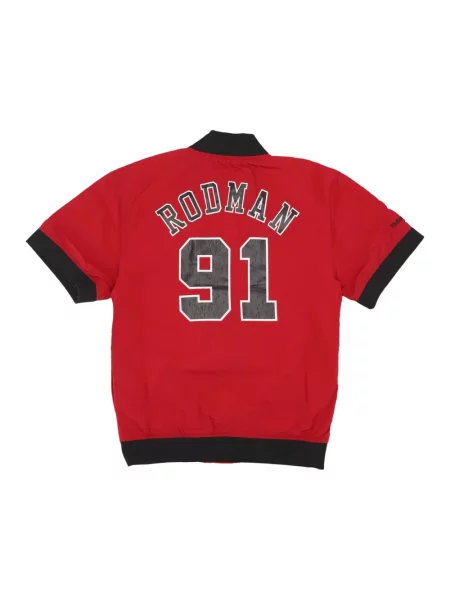 Kurtka Mitchell & Ness czerwona