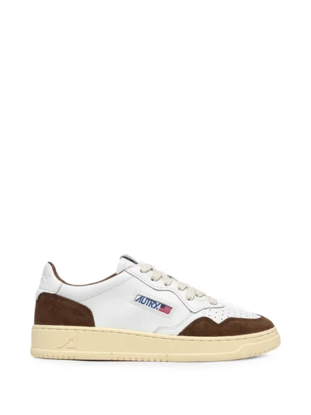 Sneakerși Autry din piele alb