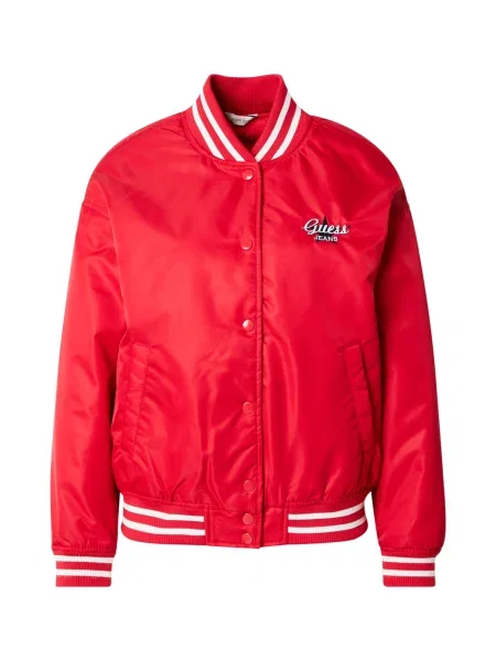 Bomber jakna Guess Jeans rdeča
