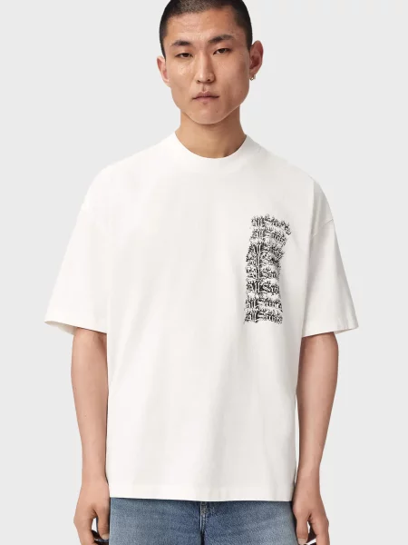 Футболка Allsaints біла