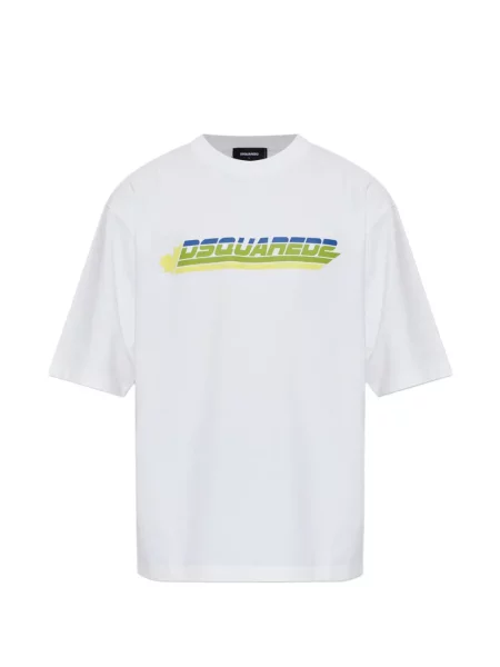 Tricou Dsquared2 cu imagine alb