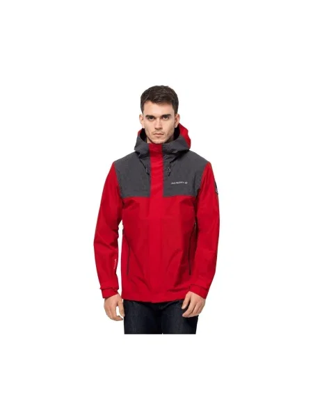 Geacă Jack Wolfskin roșu