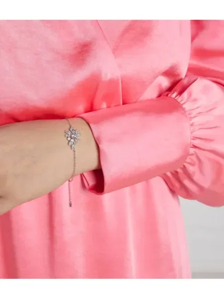 Brăţară Swarovski argintiu