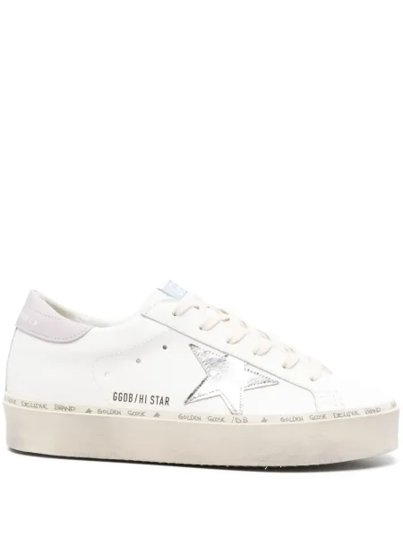 Sneakerși Golden Goose Hi Star alb
